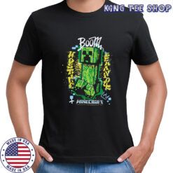 Minecraft Hostile Behaviour Boom T-Shirt