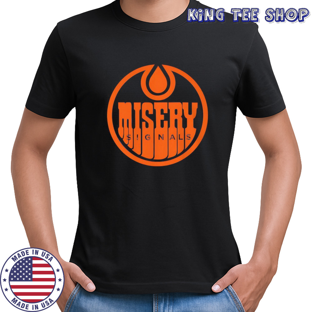 Misery signals oil shirt