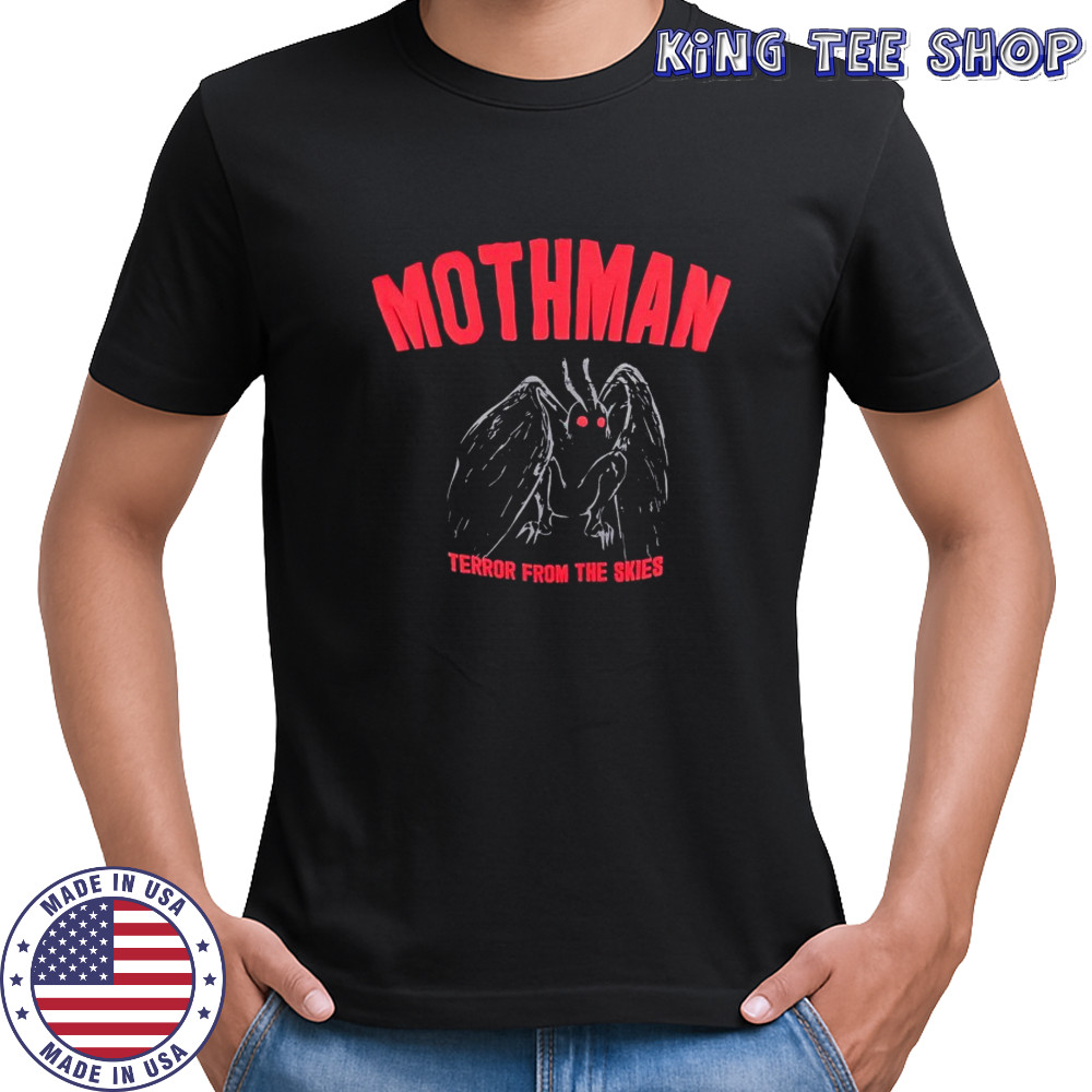 Mothman Terror From The Skies T-shirt
