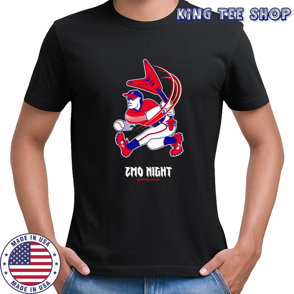 Nashville Sounds Emo Night August 29th shirt