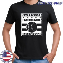 National Baseball Hall of Fame Logo ball shirt