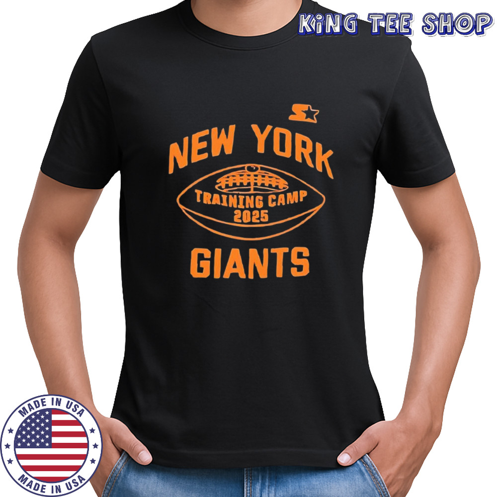 New York Giants Training Camp 2025 shirt