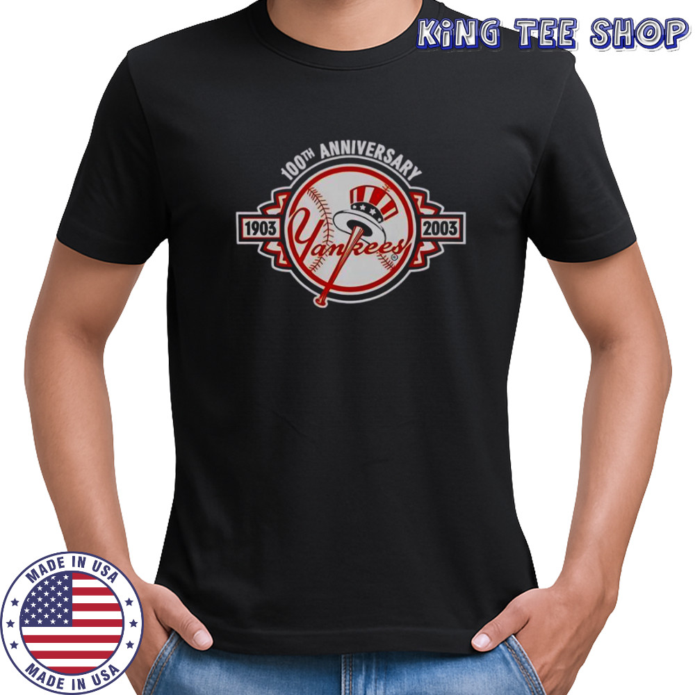 New York Yankees 1903-2003 100th Anniversary T-Shirt