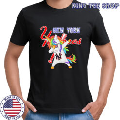 New York Yankees Baseball Unicorn Dabbing Funny shirt
