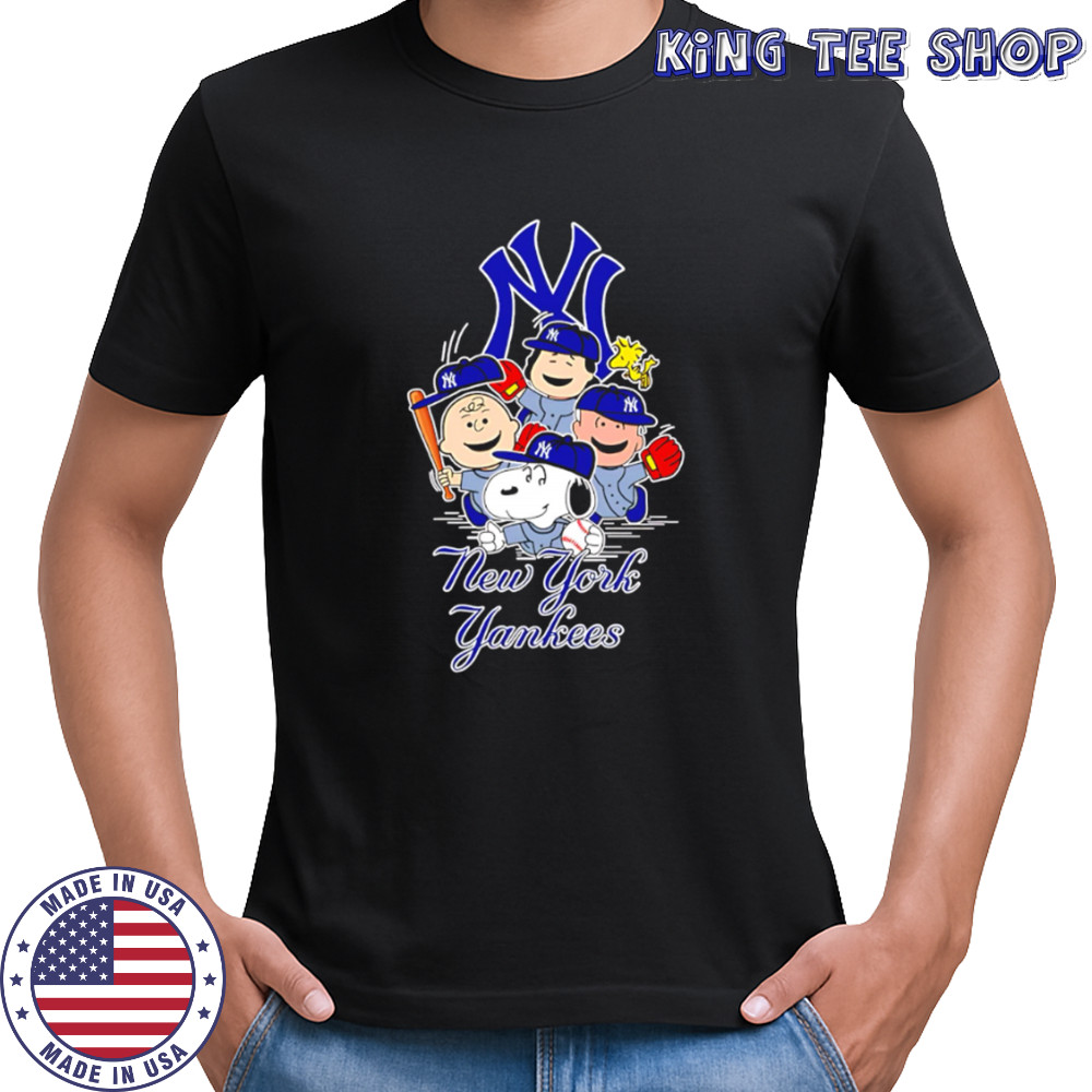 New York Yankees Snoopy Charlie Brown And Friends The Peanuts Baseball shirt