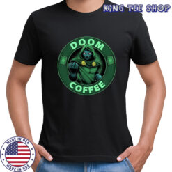 Nice Cool Dr Doom Coffee T-Shirt