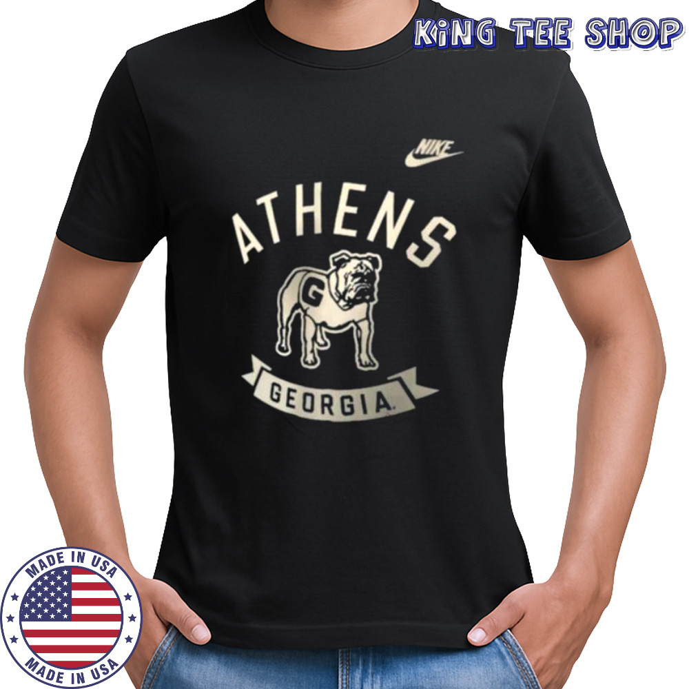 Nike Black Georgia Bulldogs Fashion Hometown Legend Dri FIT T Shirt