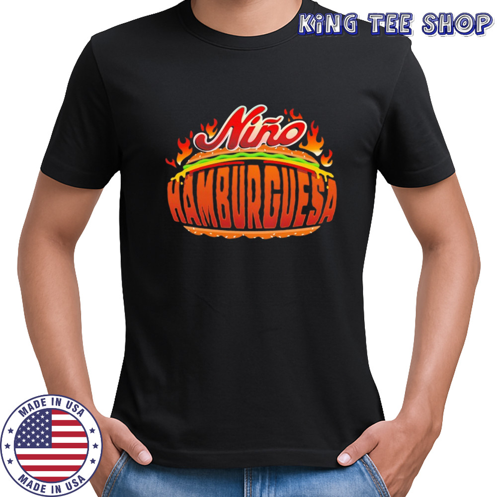 Niño Hamburguesa AAA superstar logo shirt