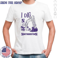 Northwestern Wildcats Excavator I dig shirt