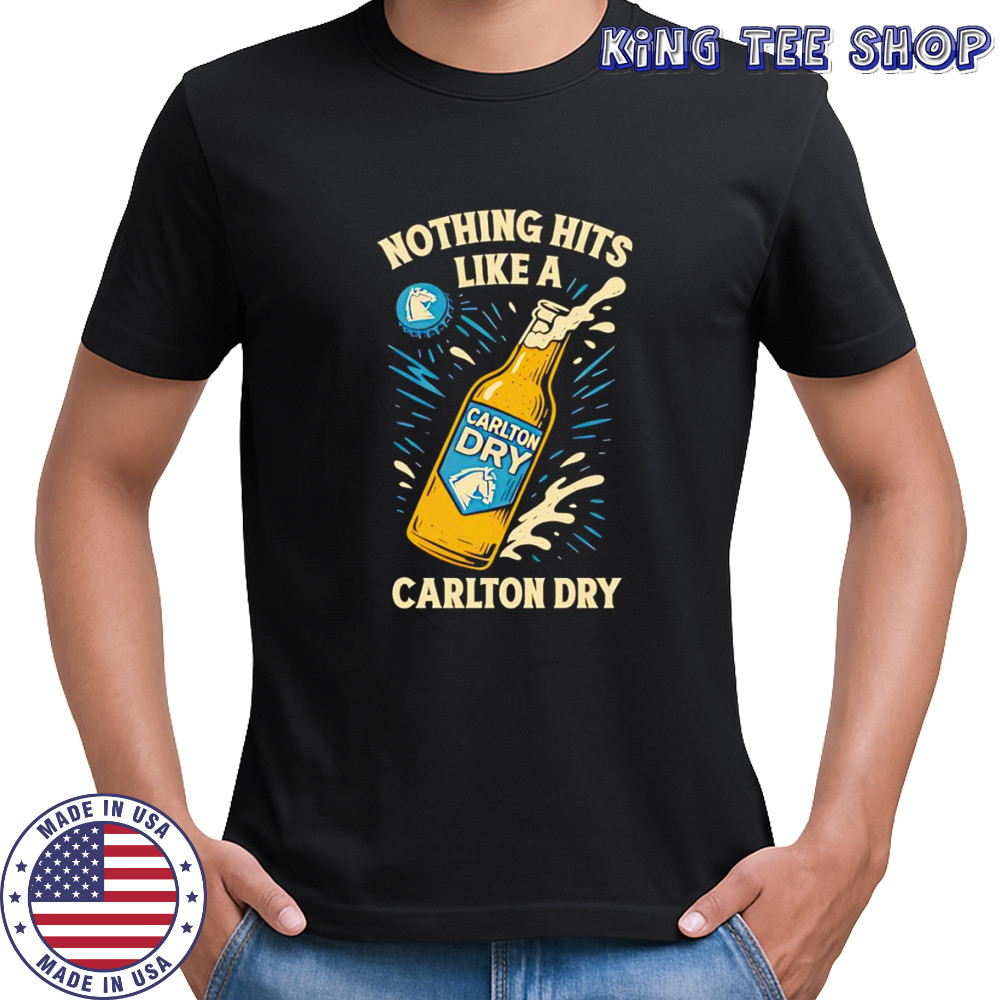 Nothing hits like a Carlton dry shirt