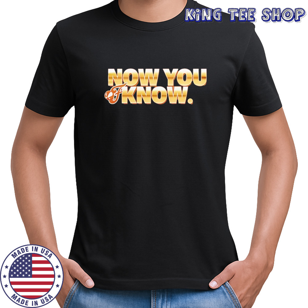 Now you know Indiana Fever shirt