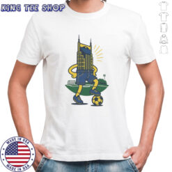 NSC Jorts Soccer Nashville Skyline shirt