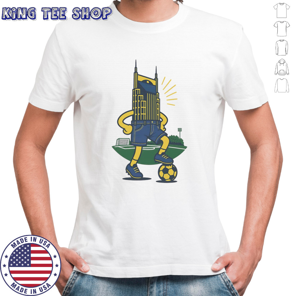 NSC Jorts Soccer Nashville Skyline shirt