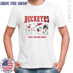 Ohio Football Boo Sheet Bow ain’t no boo sheet Halloween shirt