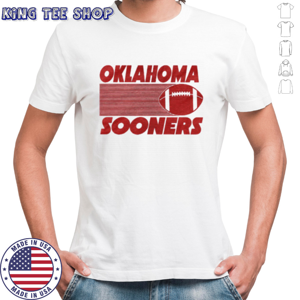 Oklahoma Sooners Vintage Stack Tri Blend T Shirt