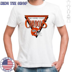 Oklahoma State Cowboys Helmet Triangle shirt