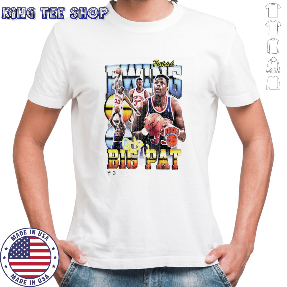 Patrick Ewing New York Knicks NBA signature retro shirt