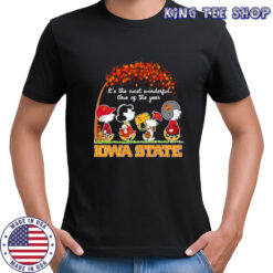 Peanuts it’s the most wonderful time of the year Iowa State shirt
