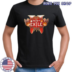 Pets of Exile logo shirt