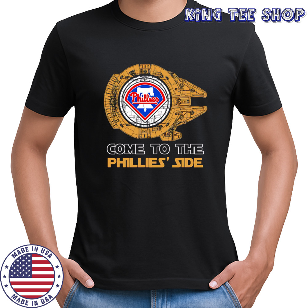 Philadelphia Phillies Star Wars Come To The Phillies Side shirt