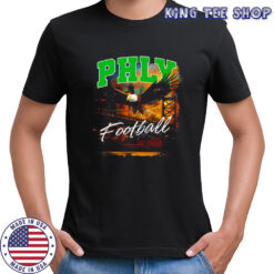 PHLY Philadelphia Eagle Football Skyline City shirt