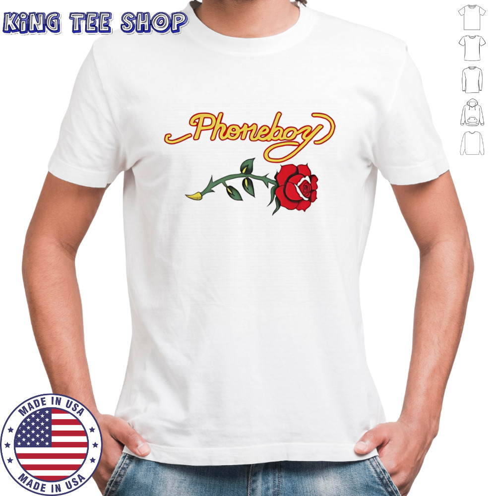 Phoneboy rose flower shirt