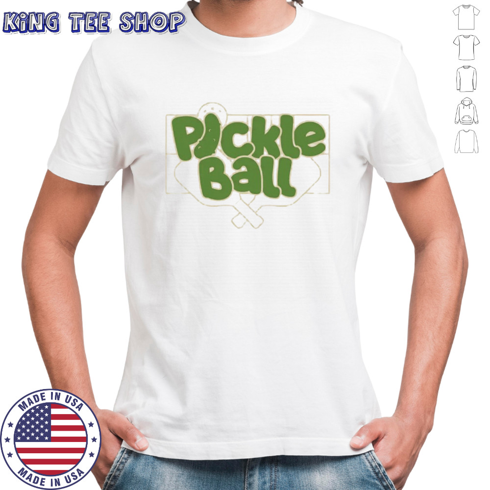 Pickleball pickle funny sport shirt