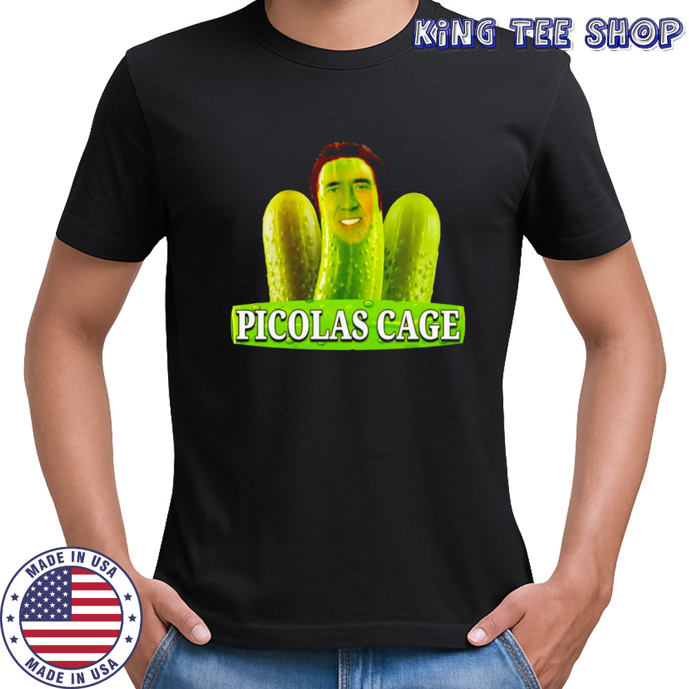 Picolas Cage pickle shirt