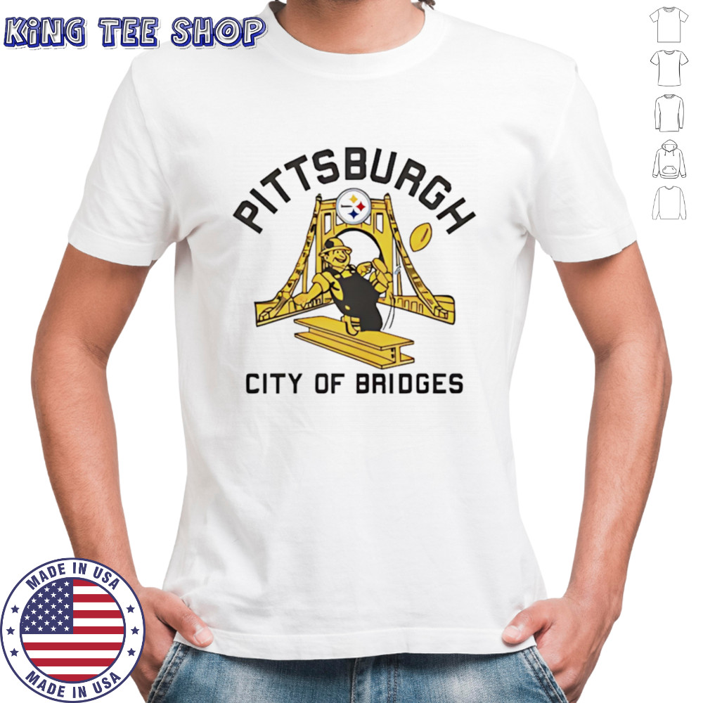 Pittsburgh Steelers Steely McBeam City of Bridges shirt