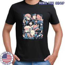 Pixeleyebat Party Of Heroes T-shirt