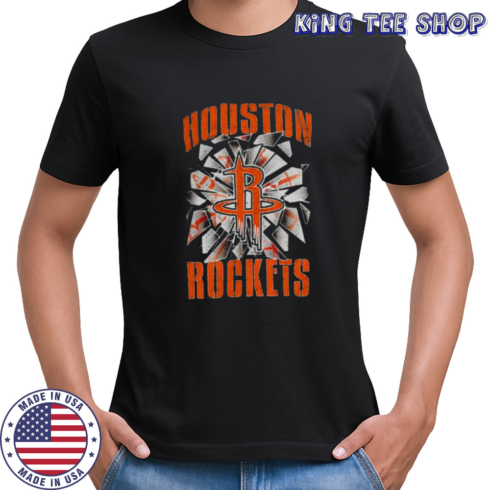 Pro Standard Rockets Shattered Backboard T Shirt