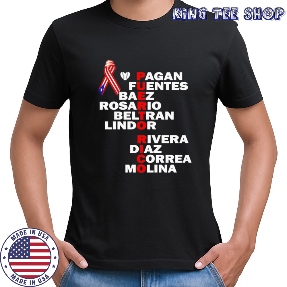 Puerto rico team shirt