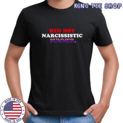 Red hot narcissistic summer shirt
