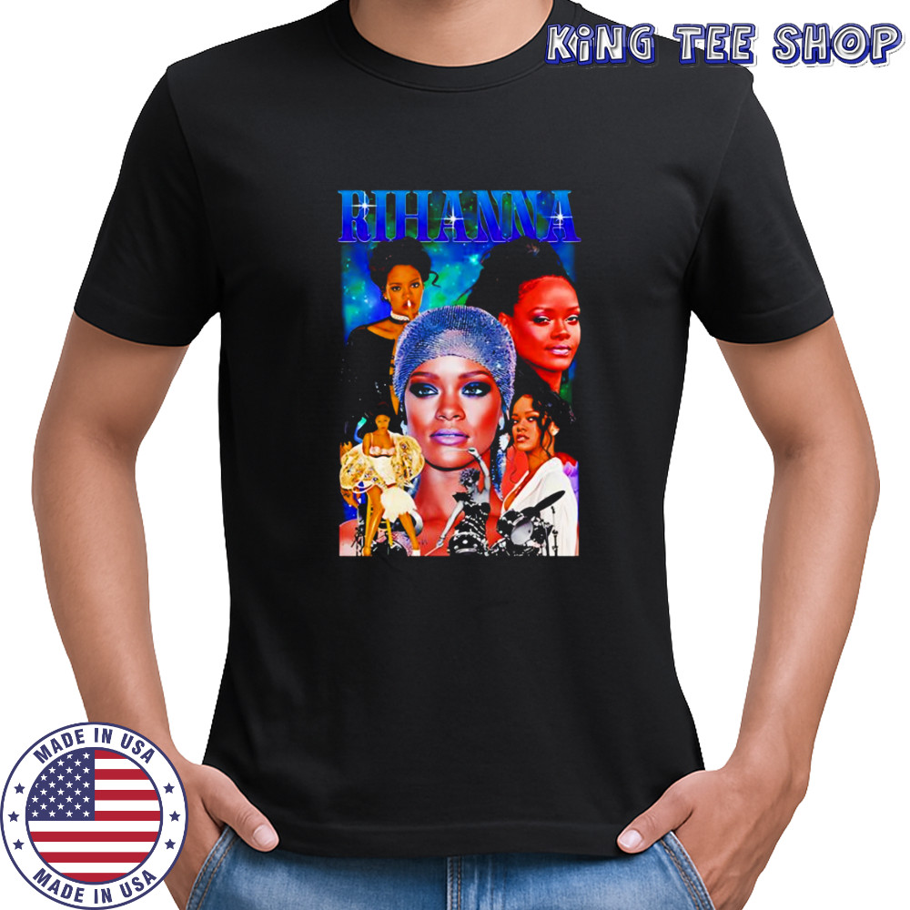 Rihanna stars bootleg shirt