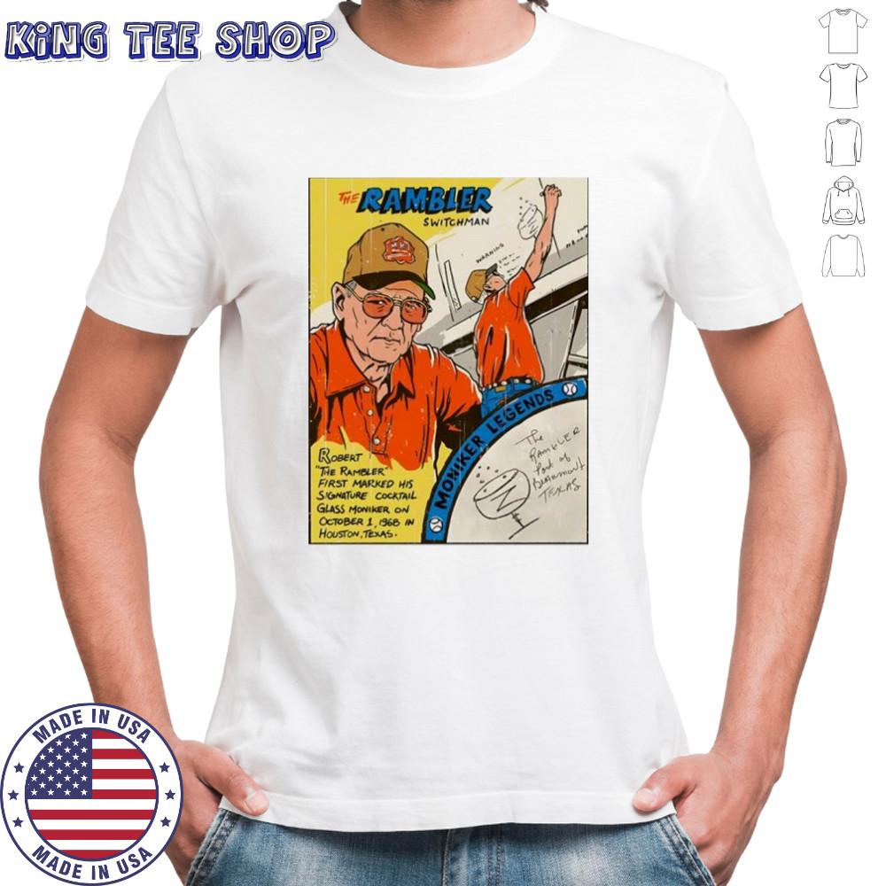 Robert the Rambler switchman moniker legends card comic shirt