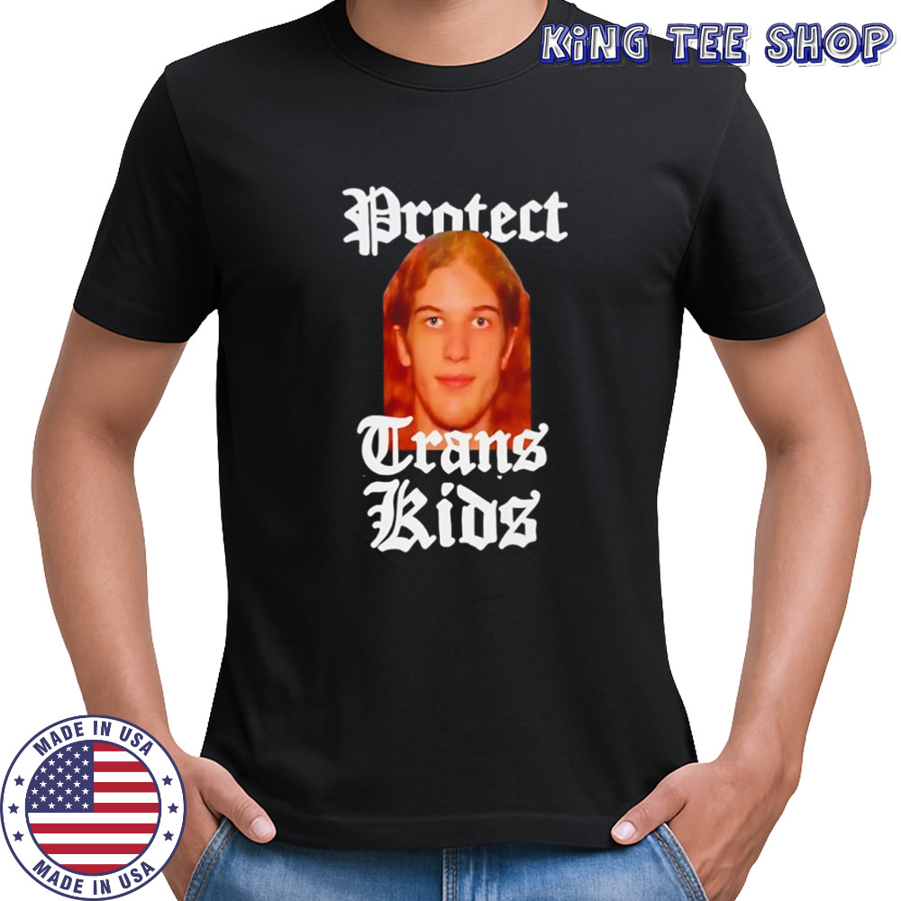 Robin Westman protect trans kids shirt