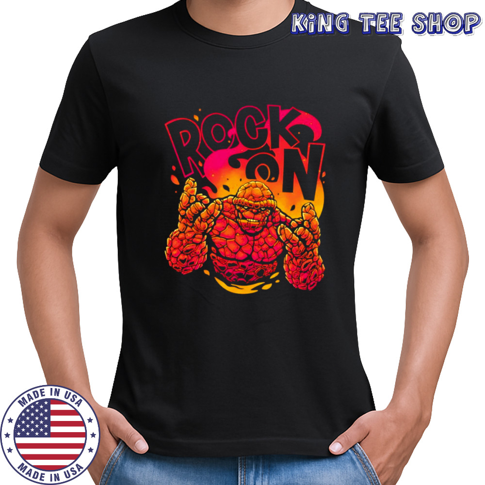 Rock On Thing Fantastic Four shirt