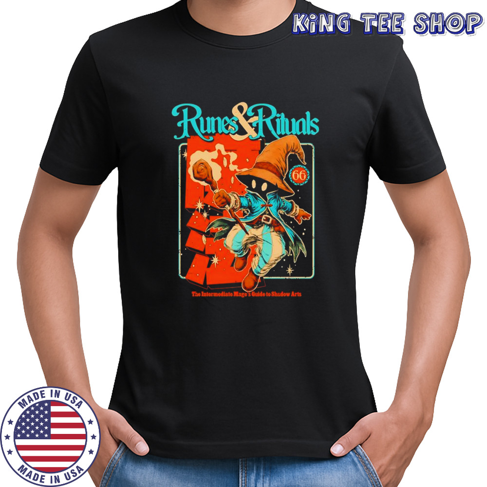 Runes and Rituals the intermediate mage’s guide to shadow arts shirt
