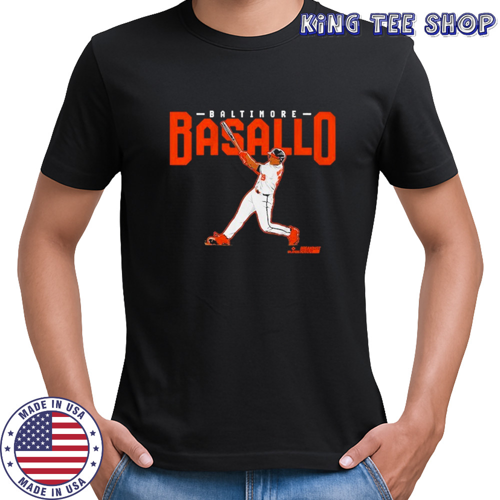 Samuel Basallo Slugger Swing T-Shirt