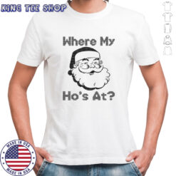 Santa where my ho’s at Ugly Christmas sweatshirt