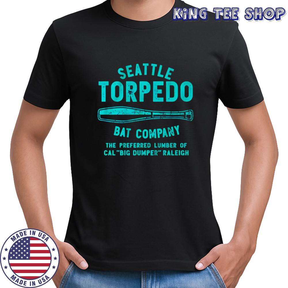 Seattle Mariners Cal Raleigh Seattle Torpedo Bat Company shirt