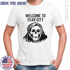 Skull Welcome To Fear City T-Shirt