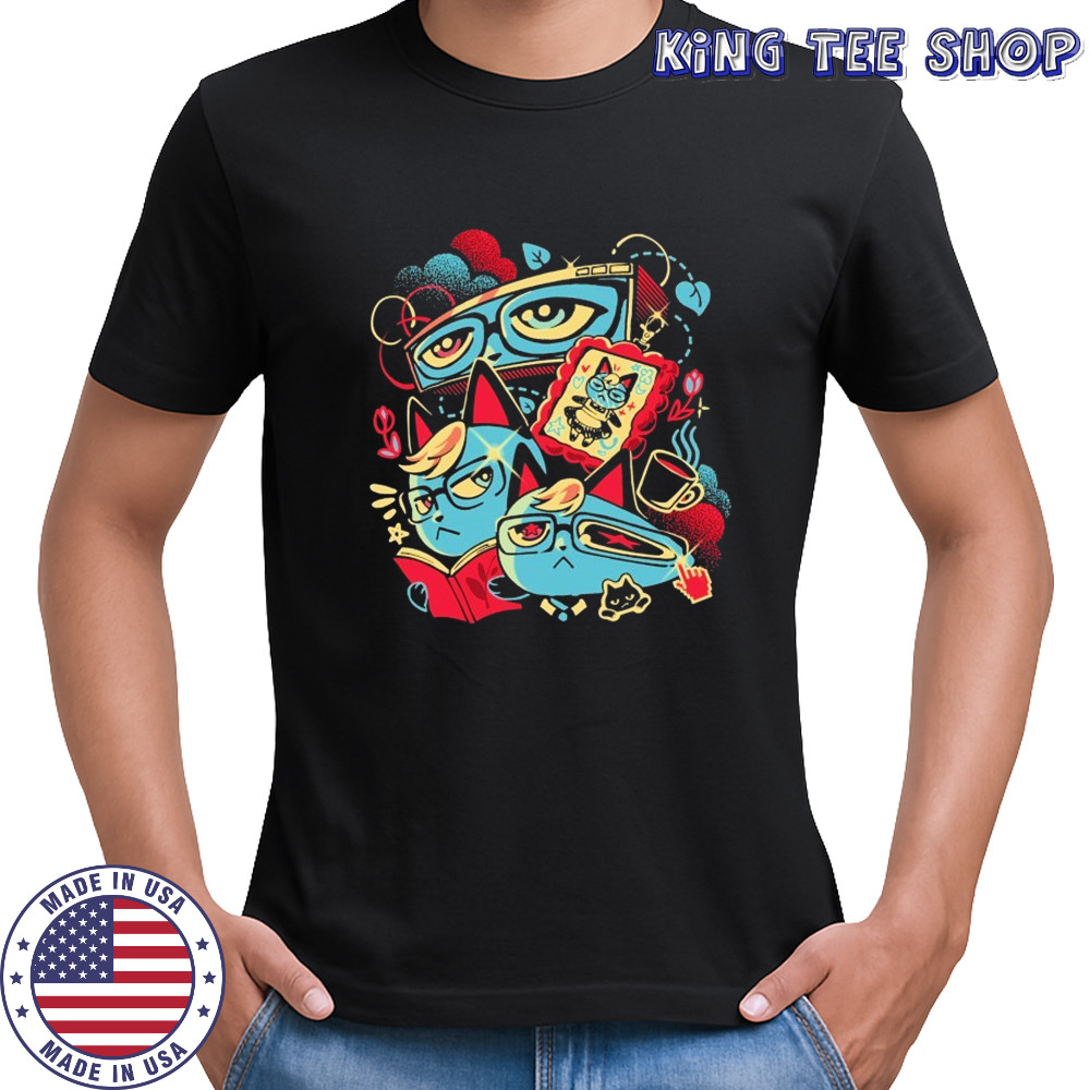 Smug Cat Obsession Nicole Knives T-shirt