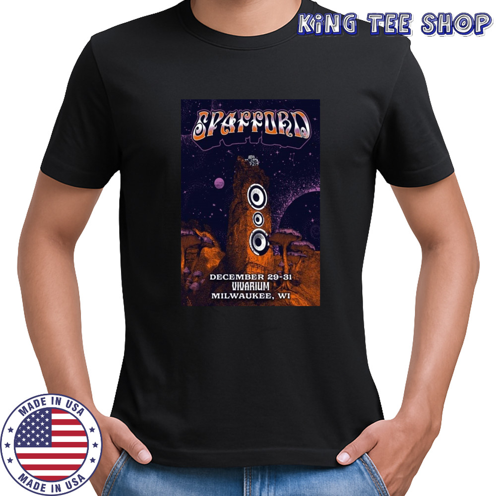 Spafford Dec 29-31 2025 Milwaukee WI Poster T-Shirt
