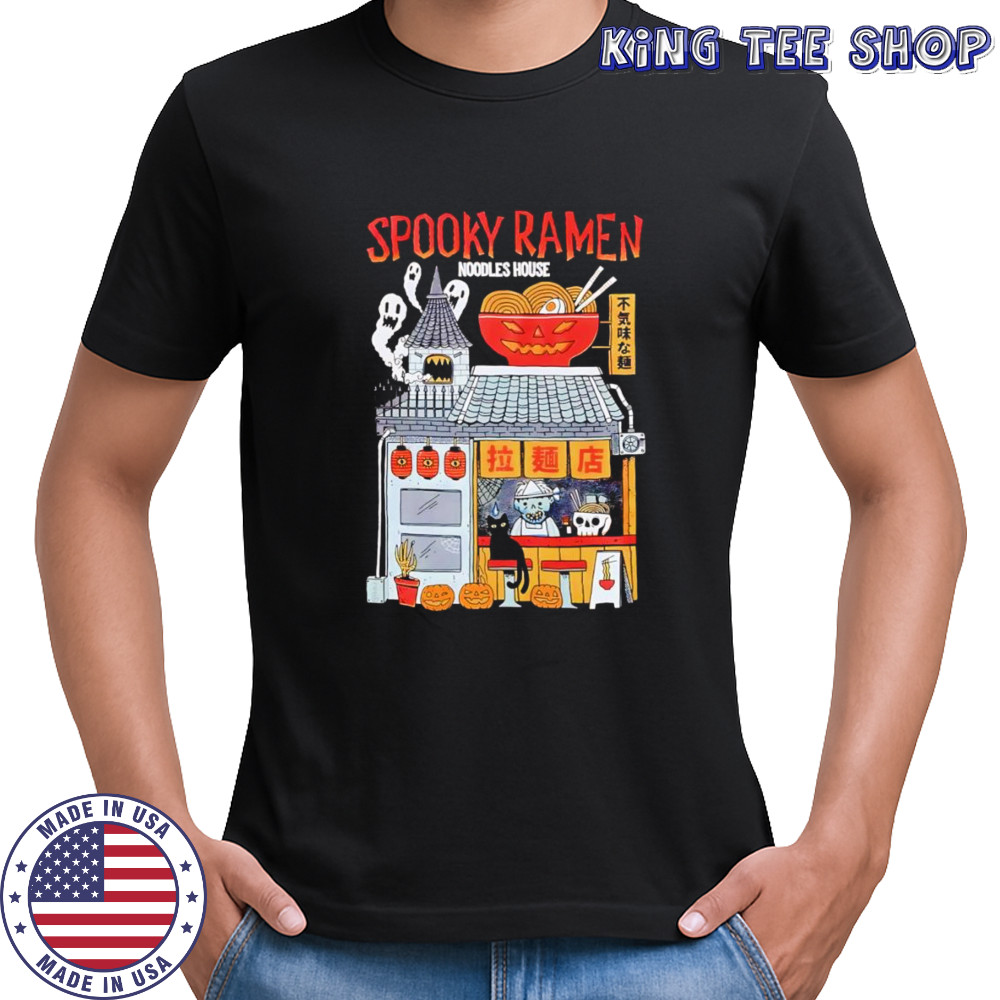 Spooky Ramen noodles house shirt