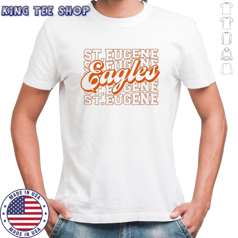 St. Eugene Eagles stacked shirt