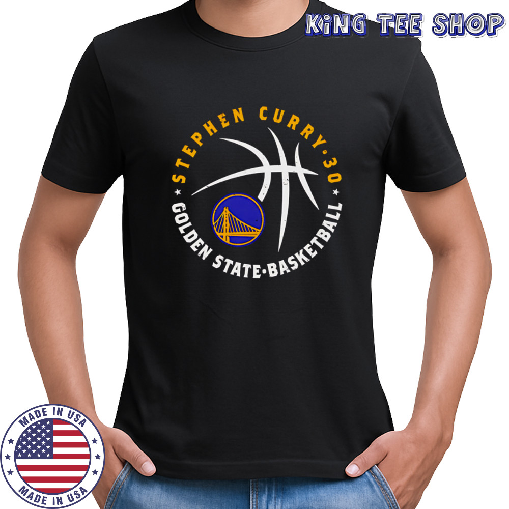Steph Curry Golden State Warriors Player Ball shirt