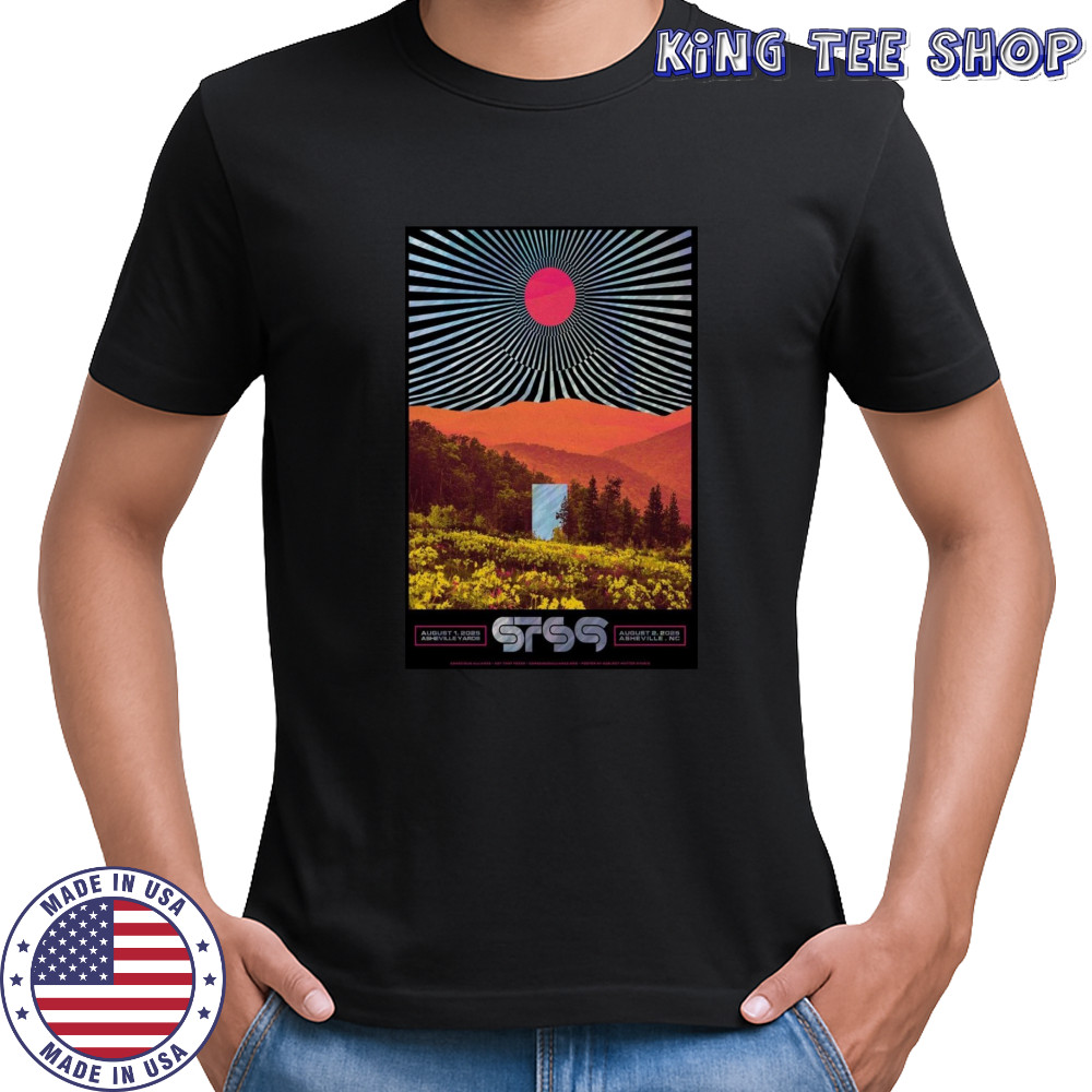 STS9 Concert Asheville NC August 02 2025 Poster T-Shirt