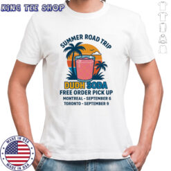 Summer road trip Dudh soda shirt