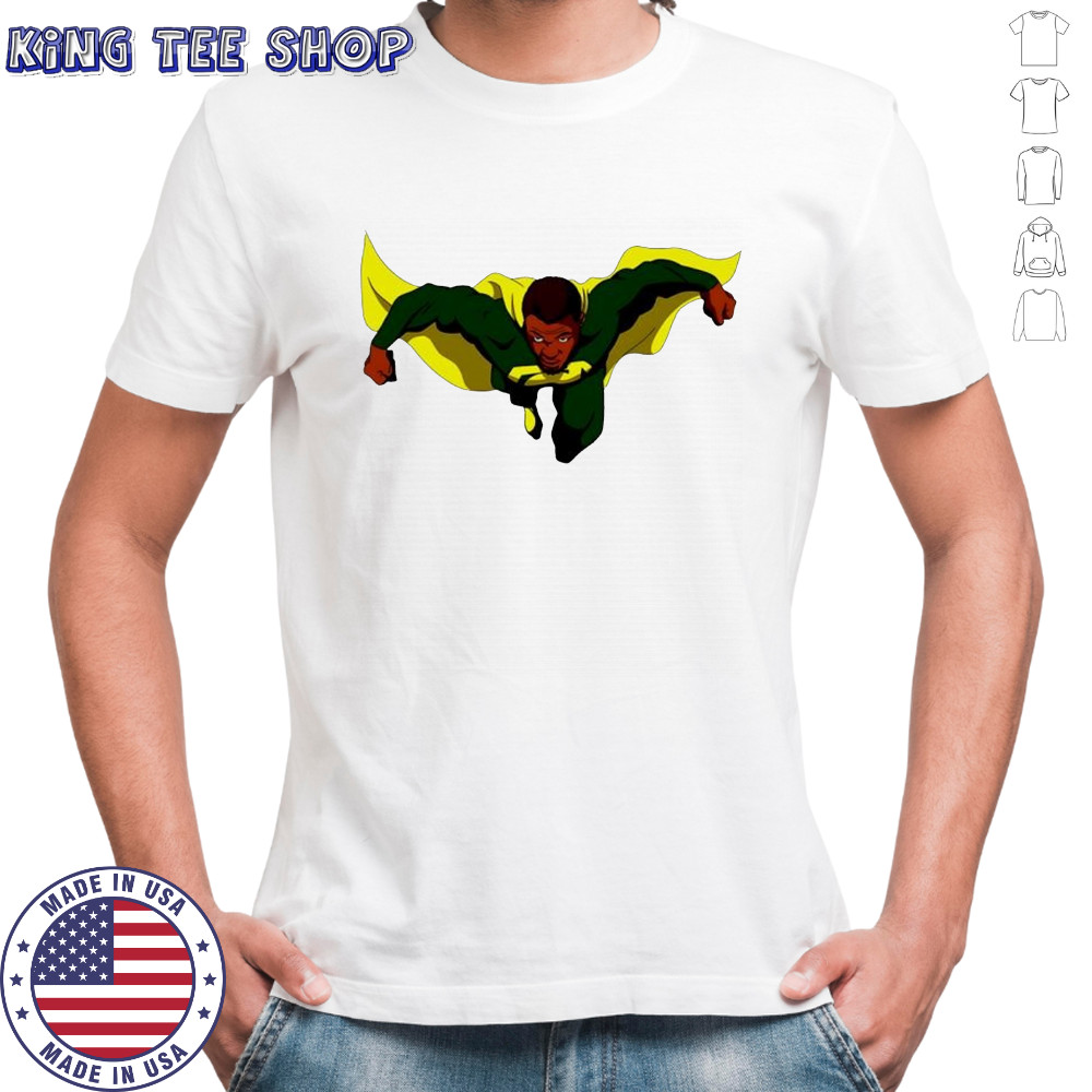 Super Kenny Clark Green Bay football comic shirt